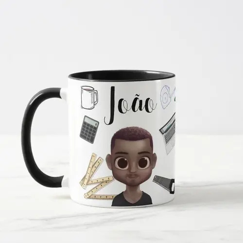 Caneca Personalizada e Criativa de Marcenaria p/ Marceneiro