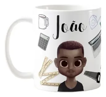 Caneca Personalizada e Criativa de Marcenaria p/ Marceneiro