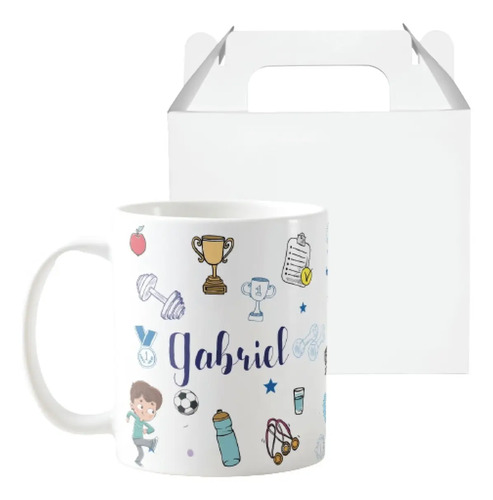 Caneca Personalizada Professor de Educação Física - Dia dos Professores (Professor(a))