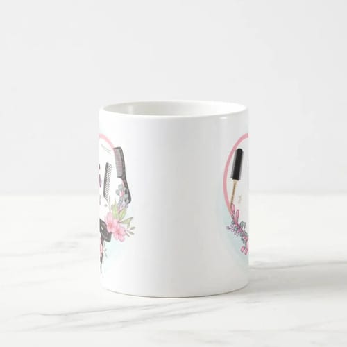 Caneca Cabeleireira Personalizada com Nome Presente Especial