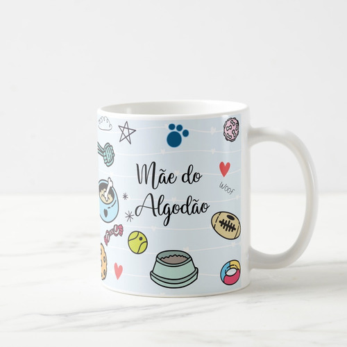 Caneca Lulu da Pomerânia Pet Cachorro Personalizada