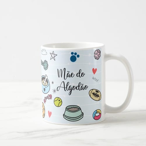 Caneca Lulu da Pomerânia Pet Cachorro Personalizada