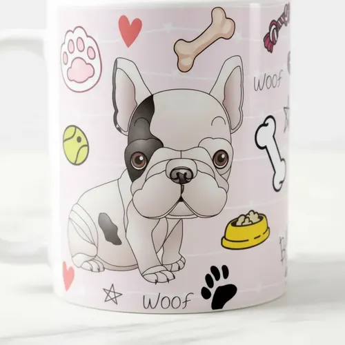 Caneca Personalizada Criativa Bulldog Frances Pet Cachorra