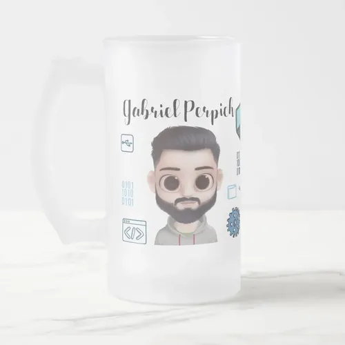Copo de Cerveja Personalizado Profissão Tecnologia