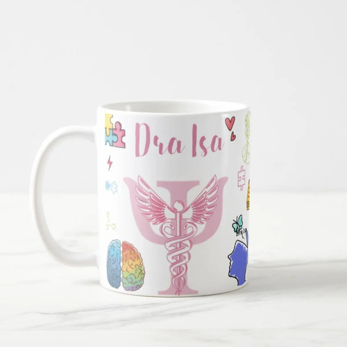 Caneca Psiquiatria Medicina Presente Médica Psiquiatra