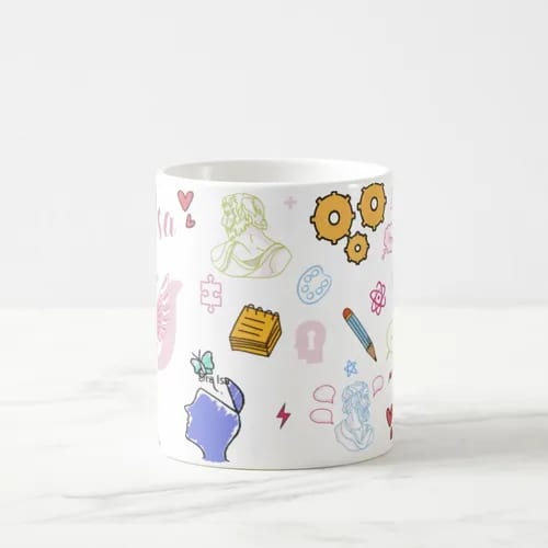 Caneca Psiquiatria Medicina Presente Médica Psiquiatra