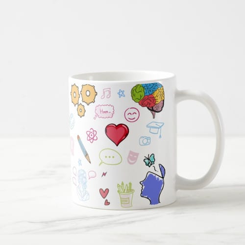 Caneca Psiquiatria Medicina Presente Médica Psiquiatra
