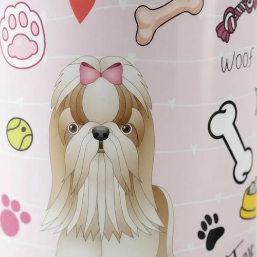 Caneca Shi Tzu Presente Pet Mãe de Cachorro com Nome