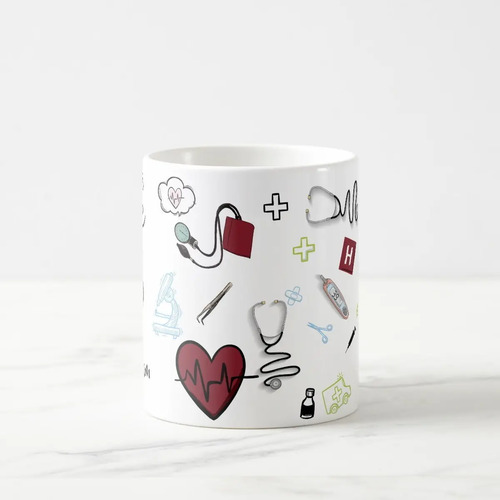 Caneca Enfermagem Presente Criativo Profissão Enfermeiro