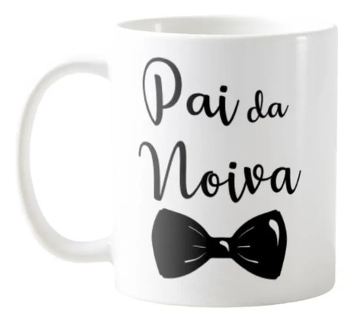 Caneca Personalizada Pai da Noiva de Casamento Gravata - Casamento (Noiva)