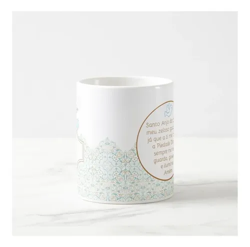Caneca Convite Criativo para Padrinho Dindo de Batizado