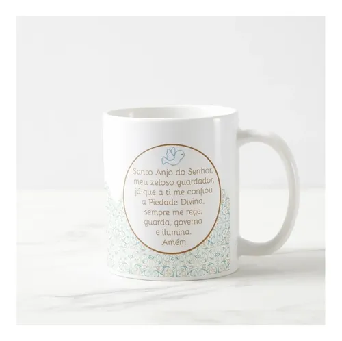 Caneca Convite Criativo para Padrinho Dindo de Batizado