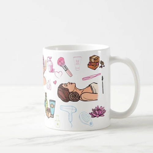 Caneca Presente Criativo Esteticista Profissão Estética