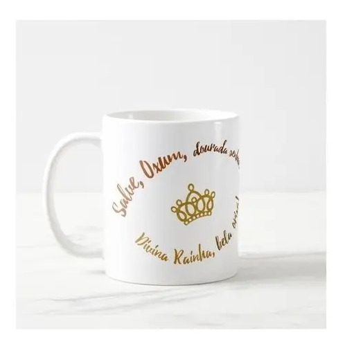 Caneca Orixá Feminino Filha de Oxum Mãe Do Amor - Religioso (Mãe)