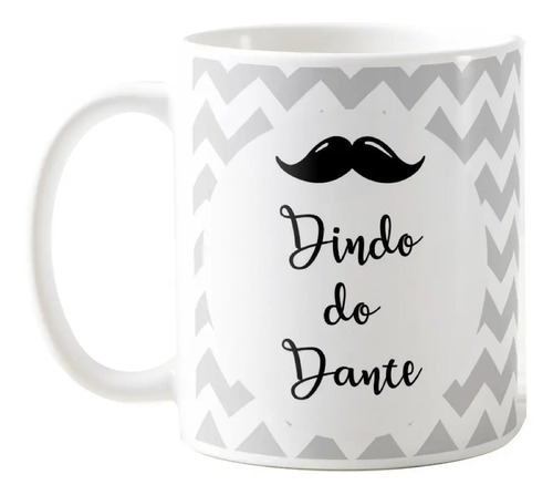 Caneca para Padrinho Presente Criativo e Especial Batizado - Batizado (Padrinho)