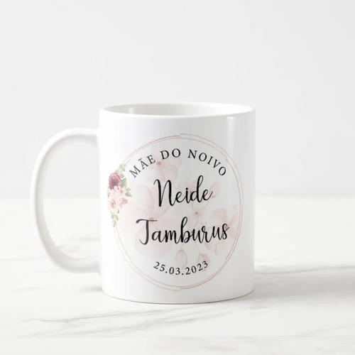 Kit Personalizado Casamento 2 Canecas Pai e Mãe do Noivo