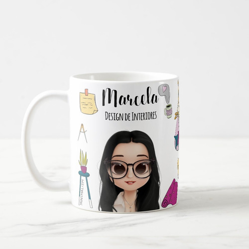 Caneca Presente Personalizado Profissão Design de Interiores