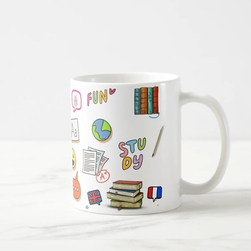 Caneca Personalizada Presente Professor Teacher Miss Inglês