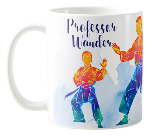 Caneca Personalizada Presente Sensei Professor de Judô - Dia dos Professores (Professor(a))