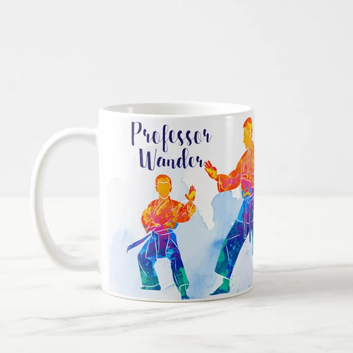 Caneca Personalizada Presente Sensei Professor de Judô