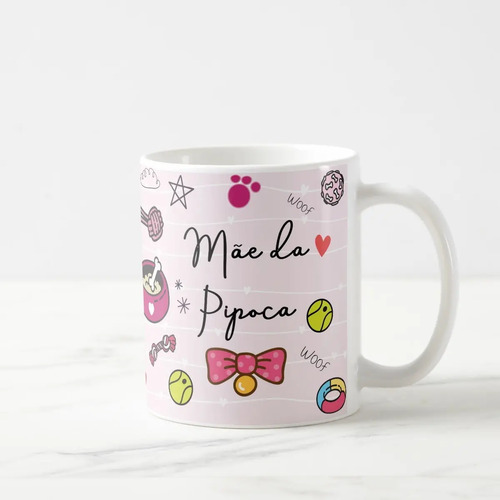 Caneca Pet Presente Personalizado Mãe de Maltes