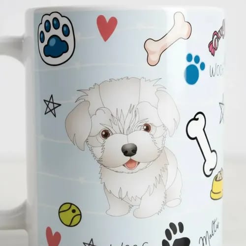 Caneca Maltes Pet Cachorro Personalizada