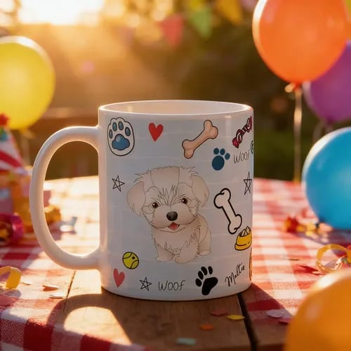 Caneca Maltes Pet Cachorro Personalizada - Pet (Dono de Cachorro)