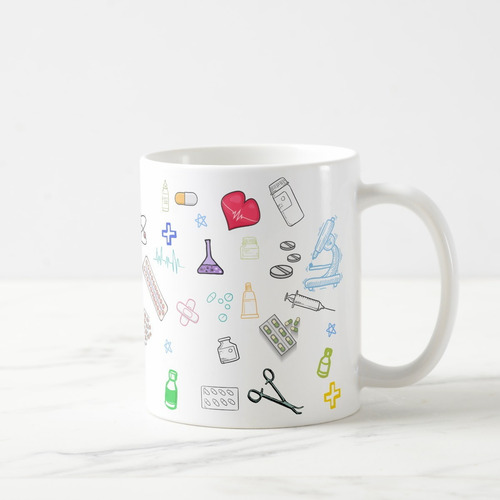 Caneca Farmácia Profissão Presente Formatura Farmacêutico