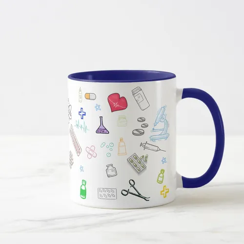 Caneca Farmácia Profissão Presente Criativo Farmacêutico