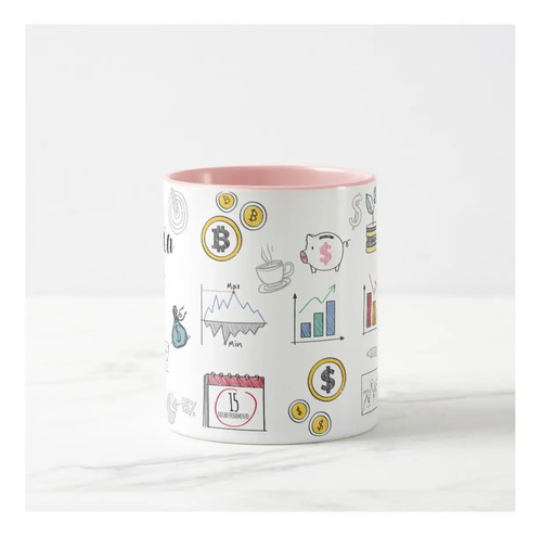 Caneca Personalizada Contadora Profissão Contabilidade