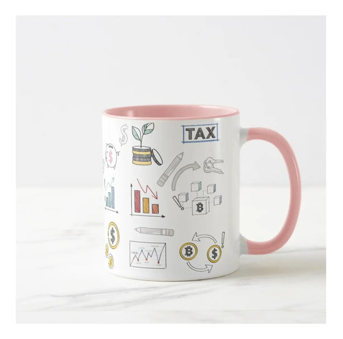 Caneca Personalizada Contadora Profissão Contabilidade