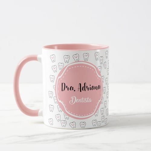 Caneca Profissão Dentista Odontologia