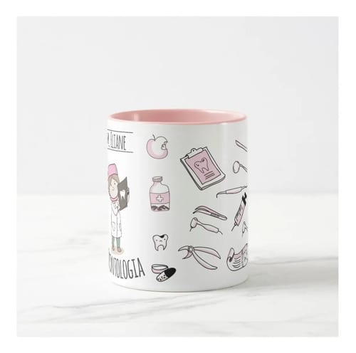 Caneca Presente Odontologia Profissão Especial Dentista