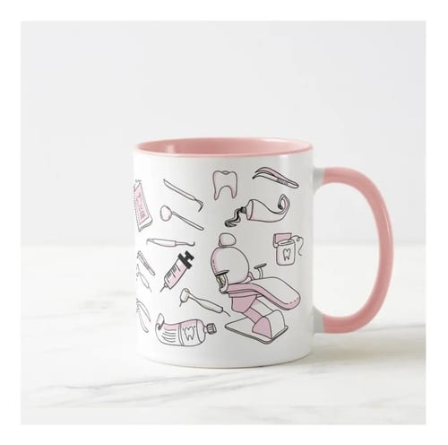 Caneca Presente Odontologia Profissão Especial Dentista