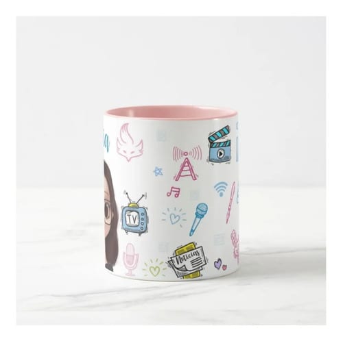Caneca Profissão Jornalismo Presente Criativo Jornalista