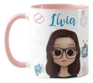 Caneca Profissão Jornalismo Presente Criativo Jornalista - Profissões (Jornalista)