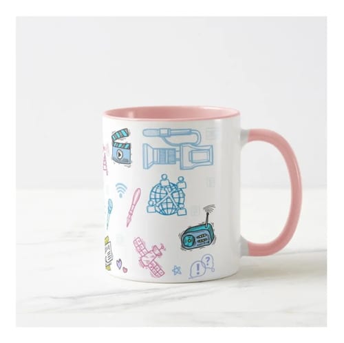 Caneca Profissão Jornalismo Presente Criativo Jornalista