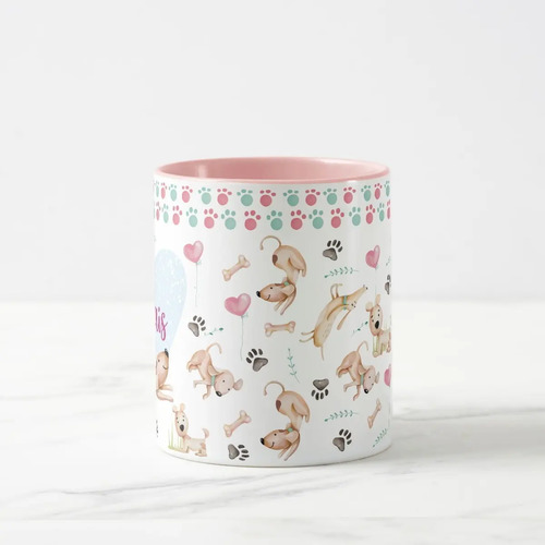 Caneca Cachorro Presente Criativo Apaixonadas Por Doguinhos