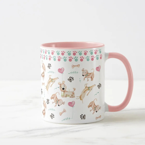 Caneca Cachorro Presente Criativo Apaixonadas Por Doguinhos