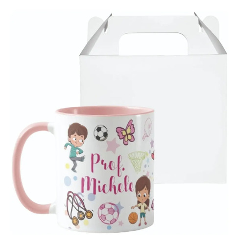 Caneca Presente Professora de Educação Física Agradecimento - Dia dos Professores (Professor(a))