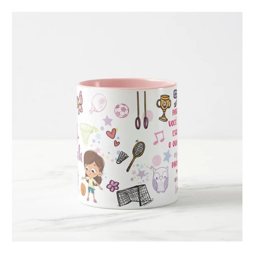 Caneca Presente Professora de Educação Física Agradecimento