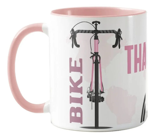 Caneca Ciclista Presente Especial Feminino com Nome - Hobbies (Esportista)