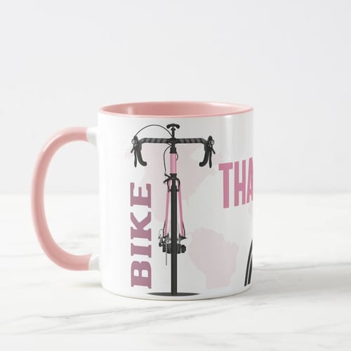Caneca Ciclista Presente Especial Feminino com Nome
