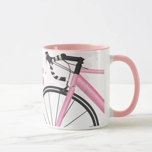 Caneca Ciclista Presente Especial Feminino com Nome