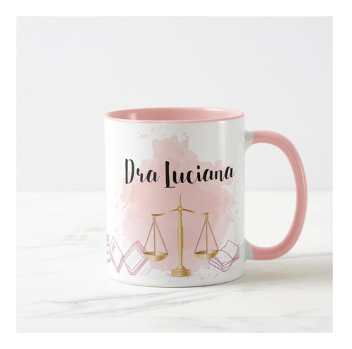 Caneca Criativa Presente Direito p/ Melhor Advogada do Mundo