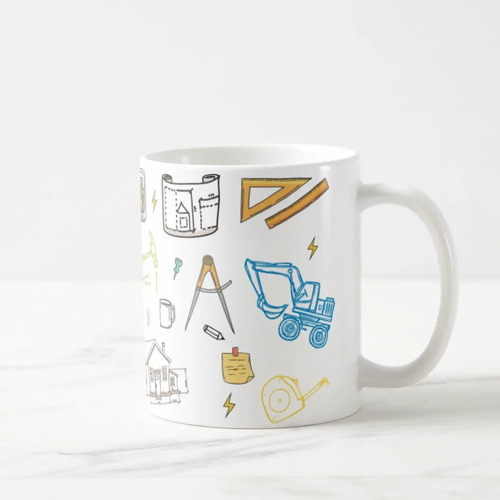 Caneca Presente Personalizado Profissão Engenharia Civil