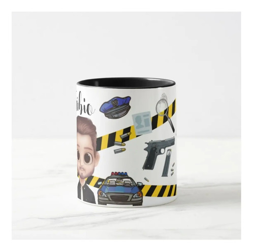 Caneca Profissões Presente Criativo Militar para Policiais