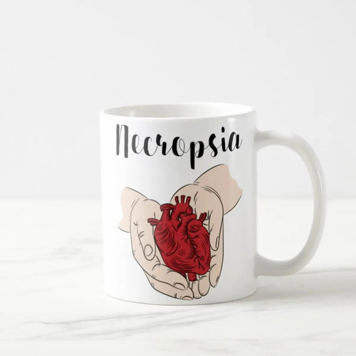 Caneca Personalizada Médico Legista com Nome Necrópsia