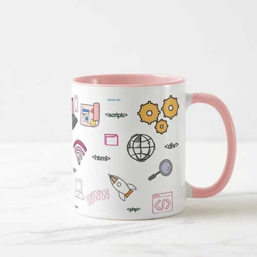 Caneca Feminina Presente Personalizado Profissão Ti