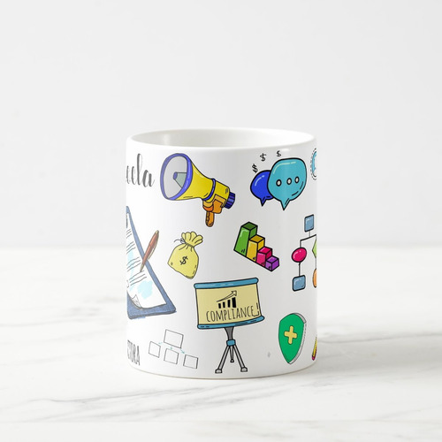 Caneca Profissão Auditoria Presente Criativo para Auditores